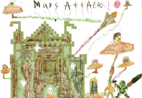 Matt's Mars Attacks Art!